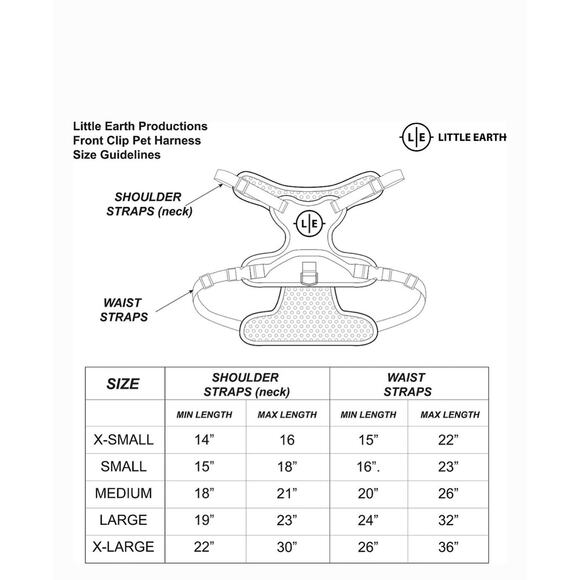 VIRGINIA TECH Hokies DOG VEST HARNESS PREMIUM PADDED Front Clip VT NEW UNUSED - Picture 8 of 9